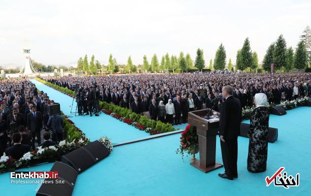 تصاویر : حاشیههایی از مراسم تحلیف اردوغان