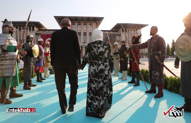 تصاویر : حاشیههایی از مراسم تحلیف اردوغان