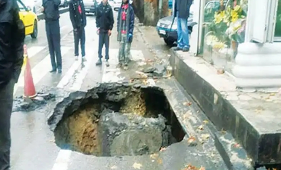 Ø¨Ø®Ø´Û Ø§Ø² Ø®ÛØ§Ø¨Ø§Ù 17 Ø´ÙØ±ÛÙØ± ÙØ±Ù ÙØ´Ø³Øª