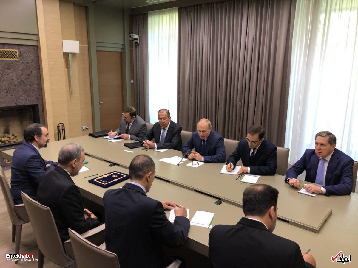 عکس/ دیدار ولایتی با پوتین