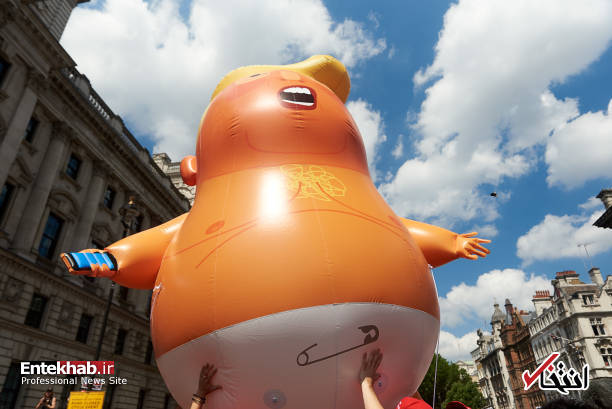 عکس/ ترامپ کودک عصبانی