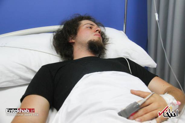 عکس/ بستری شدن عارف غفوری شعبده باز ایرانی در بیمارستان قاهره