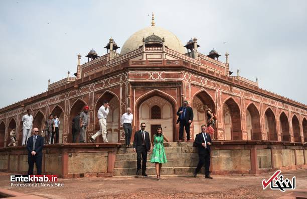 تصاویر : گشت و گذار نیکی هیلی در هند