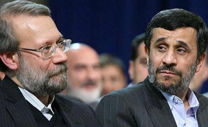 کنایه لاریجانی به احمدی‌نژاد: از این شهر به آن شهر می‌روند و تهمت می زنند/ قطعا با این رفتارها برخورد می‌کنیم