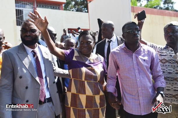 تصاویر : آزادی بانوی اول سابق ساحل عاج از زندان