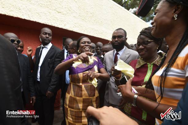 تصاویر : آزادی بانوی اول سابق ساحل عاج از زندان