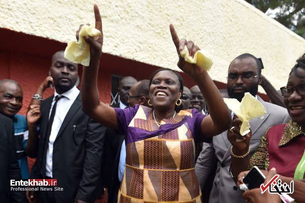 تصاویر : آزادی بانوی اول سابق ساحل عاج از زندان