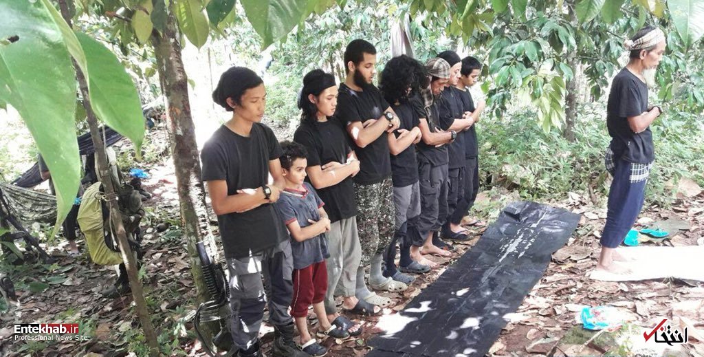 عکس/ عناصر داعش در فیلیپین