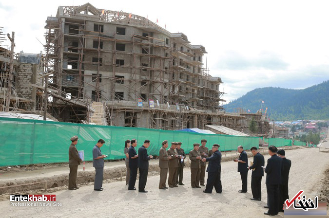 تصاویر : رهبر کره شمالی و همسرش در سرزمین پدری