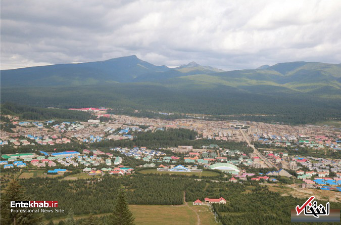 تصاویر : رهبر کره شمالی و همسرش در سرزمین پدری