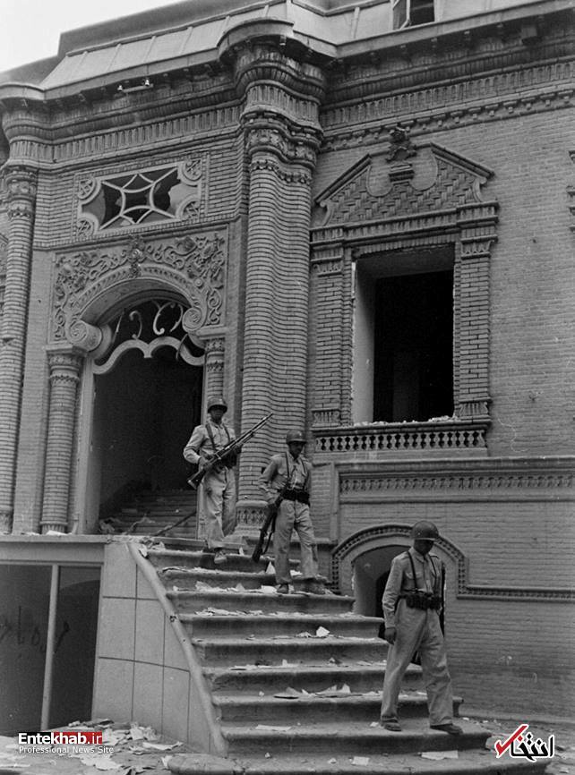 تصاویر : غارت منزل دکتر مصدق