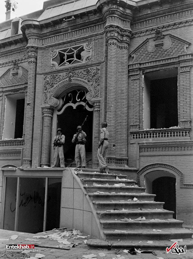 تصاویر : غارت منزل دکتر مصدق