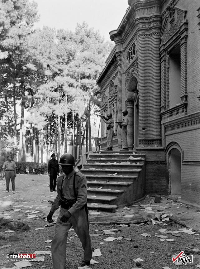 تصاویر : غارت منزل دکتر مصدق