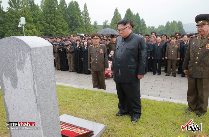 تصاویر : کیم جونگ اون در مراسم تشییع