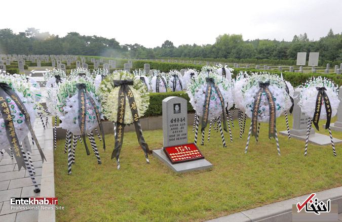 تصاویر : کیم جونگ اون در مراسم تشییع