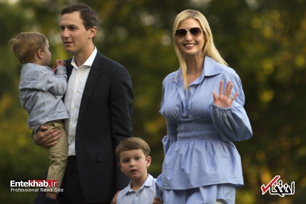 عکس/ بازگشت ترامپ و دخترش از تعطیلات