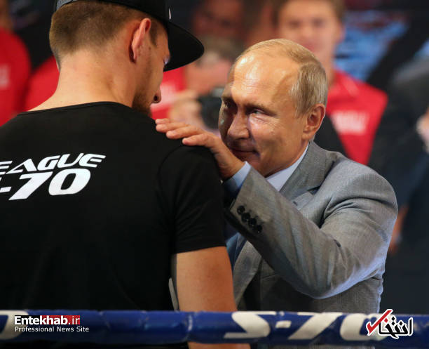 تصاویر : پوتین در مسابقات رزمی سامبو