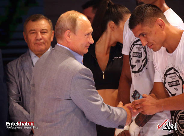 تصاویر : پوتین در مسابقات رزمی سامبو