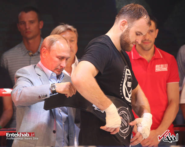 تصاویر : پوتین در مسابقات رزمی سامبو