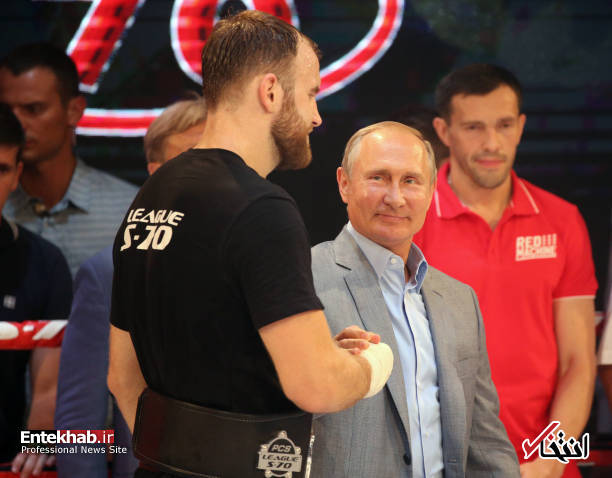 تصاویر : پوتین در مسابقات رزمی سامبو