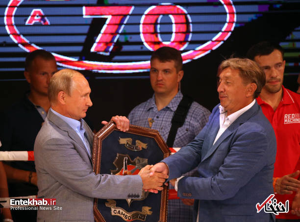 تصاویر : پوتین در مسابقات رزمی سامبو