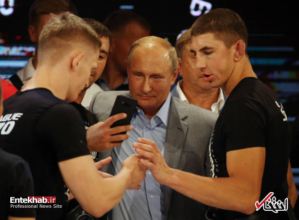 تصاویر : پوتین در مسابقات رزمی سامبو