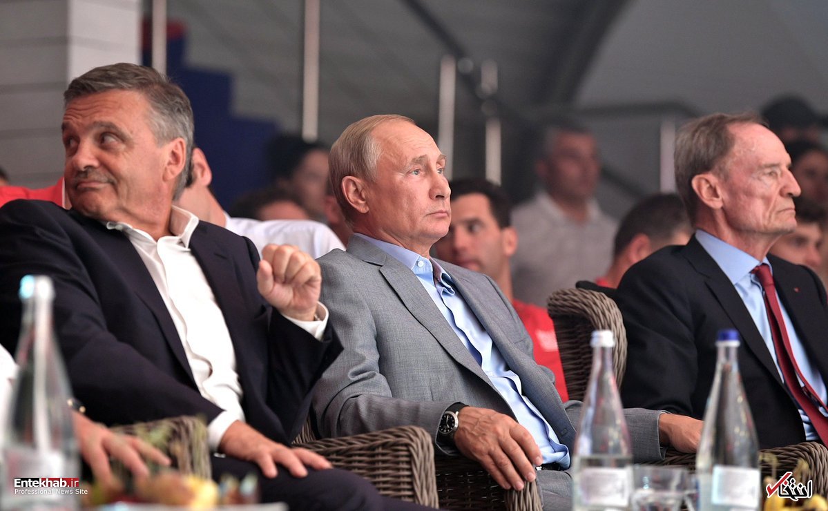 تصاویر : پوتین در مسابقات رزمی سامبو