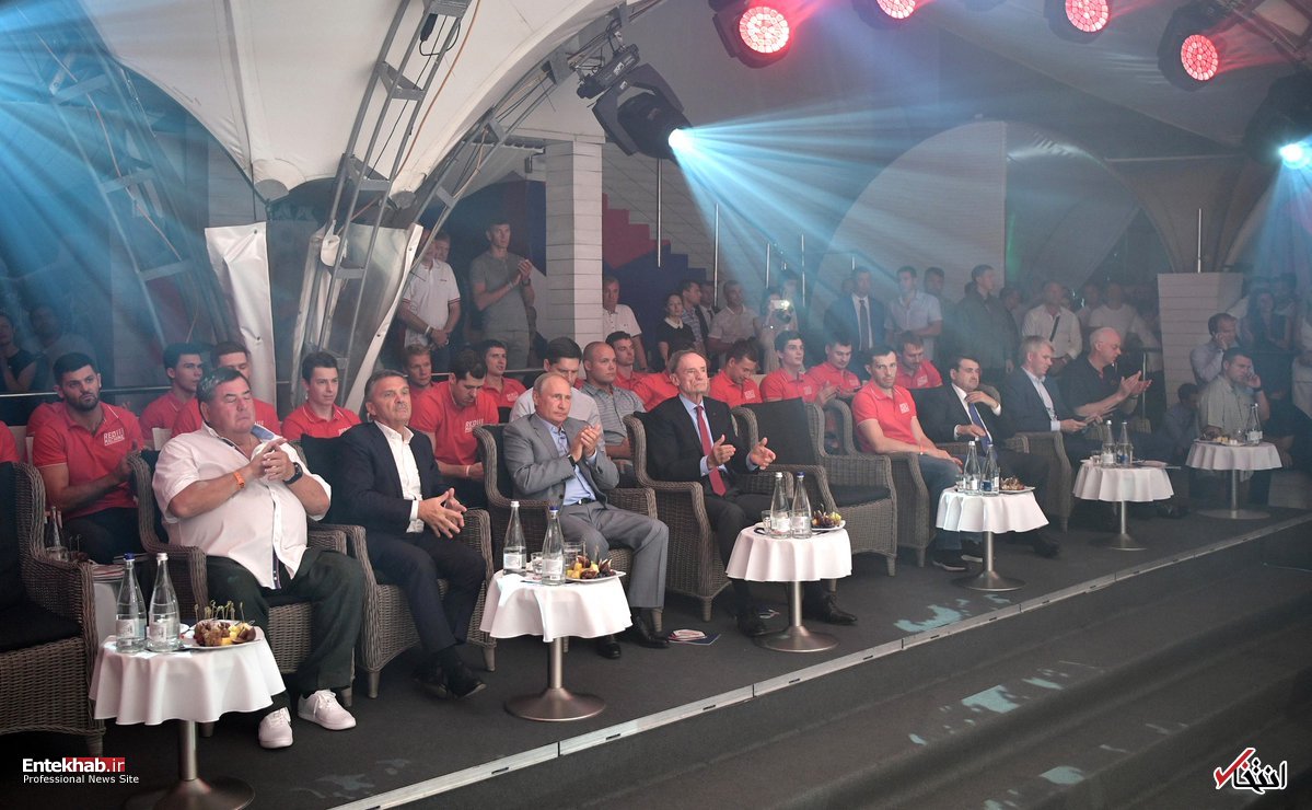 تصاویر : پوتین در مسابقات رزمی سامبو