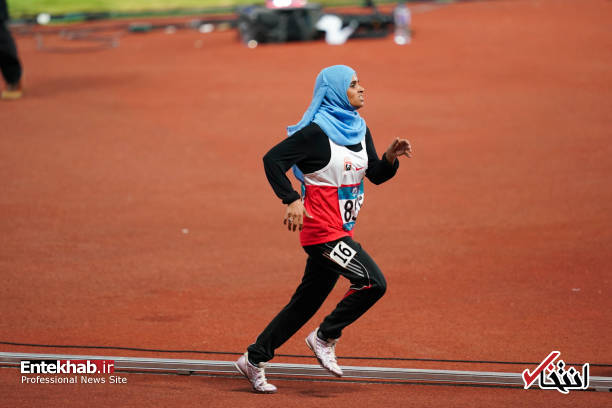 عکس/ پوشش دونده زن یمنی در بازی‌های آسیایی