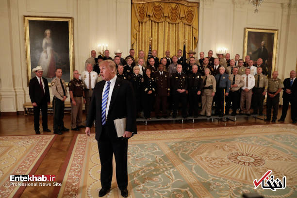 تصاویر : دیدار کلانترها با دونالد ترامپ