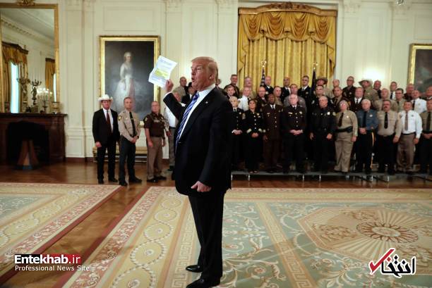 تصاویر : دیدار کلانترها با دونالد ترامپ