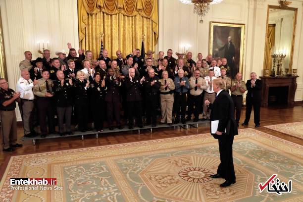 تصاویر : دیدار کلانترها با دونالد ترامپ