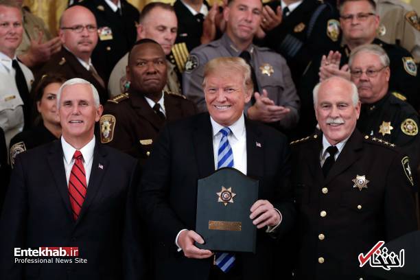 تصاویر : دیدار کلانترها با دونالد ترامپ