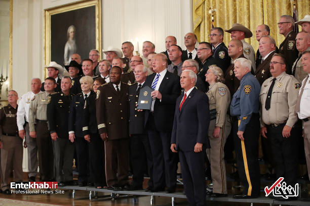 تصاویر : دیدار کلانترها با دونالد ترامپ