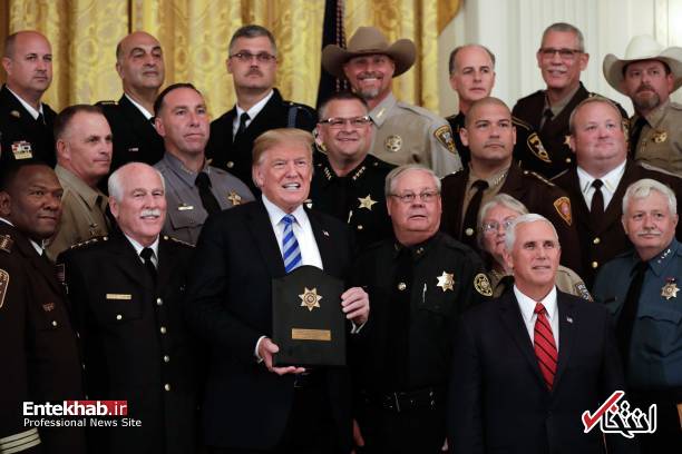 تصاویر : دیدار کلانترها با دونالد ترامپ