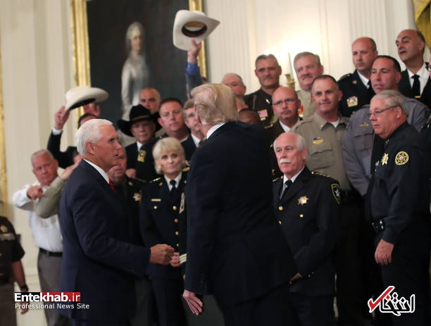 تصاویر : دیدار کلانترها با دونالد ترامپ