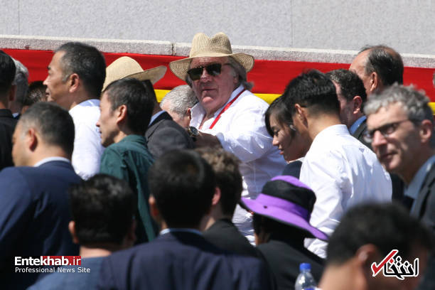 عکس/ بازیگر مشهور فرانسوی در رژه نیروهای ارتش کره شمالی