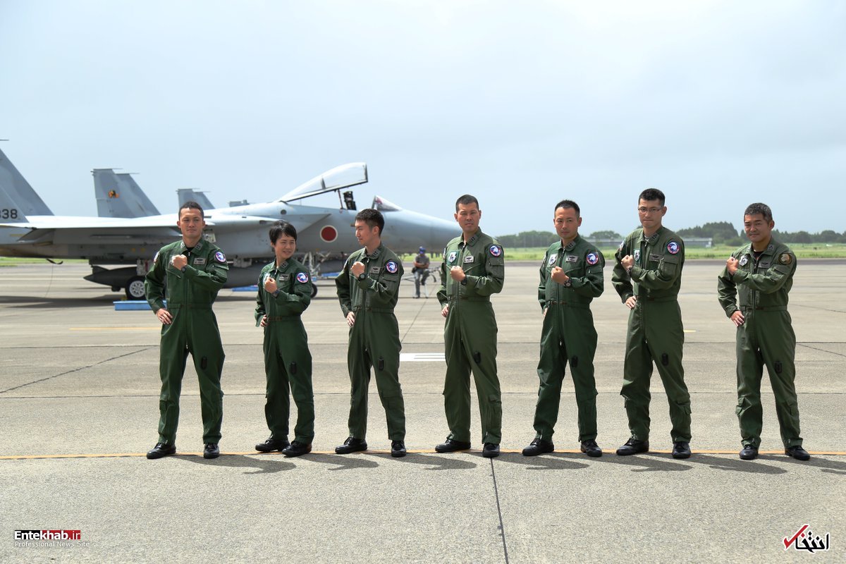 عکس/ اولین خلبان زن هواپیماهای جنگنده در ژاپن