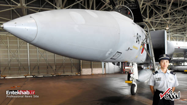 عکس/ اولین خلبان زن هواپیماهای جنگنده در ژاپن