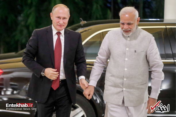 تصاویر : سفر پوتین به هند