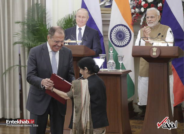 تصاویر : سفر پوتین به هند