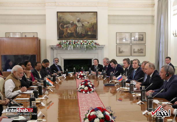 تصاویر : سفر پوتین به هند