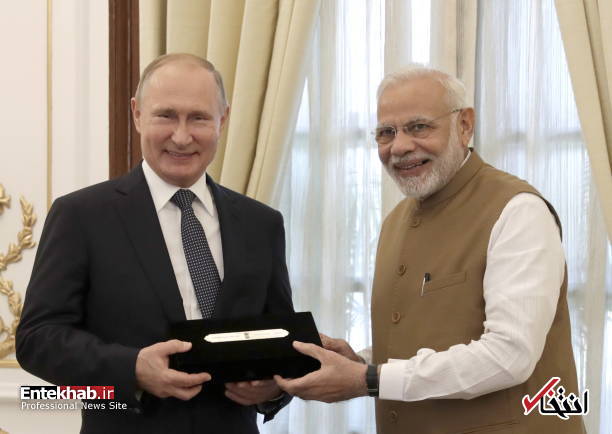 تصاویر : سفر پوتین به هند