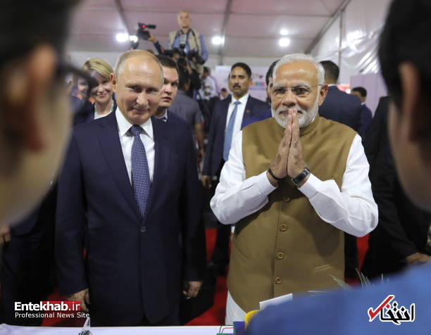 تصاویر : سفر پوتین به هند