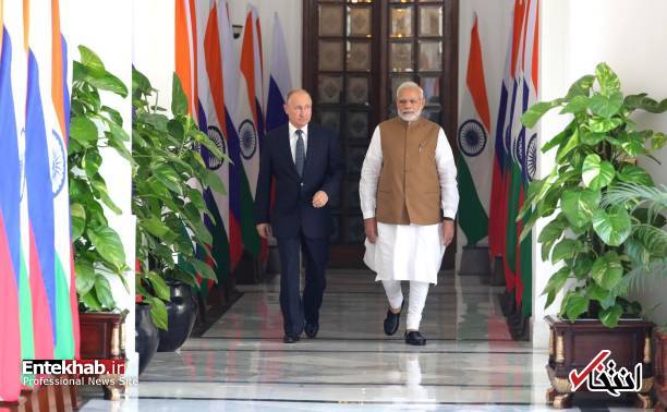 تصاویر : سفر پوتین به هند