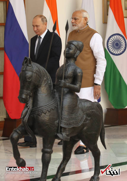 تصاویر : سفر پوتین به هند