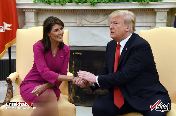 عکس/ دیدار نیکی هیلی با ترامپ