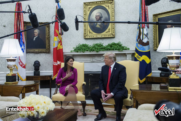 عکس/ دیدار نیکی هیلی با ترامپ