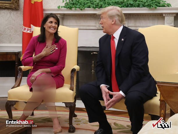 عکس/ دیدار نیکی هیلی با ترامپ