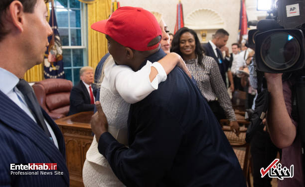 تصاویر : دیدار همسر کیم کارداشیان با دونالد ترامپ